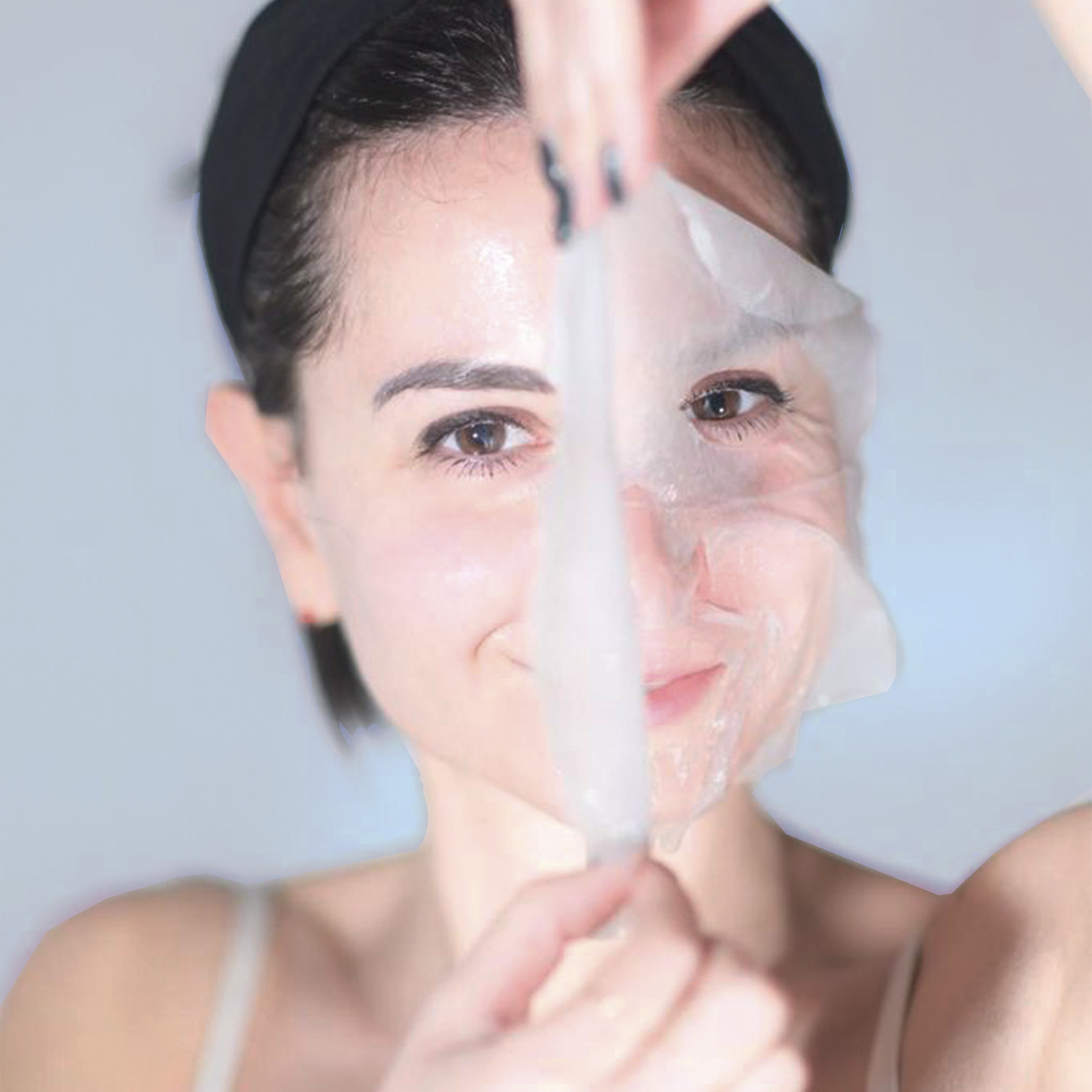 Masque visage coréen en tissu - bubble masque / masque bulles
